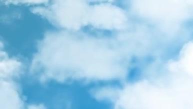 漂亮云朵穿梭带通道视频AE模板视频的预览图